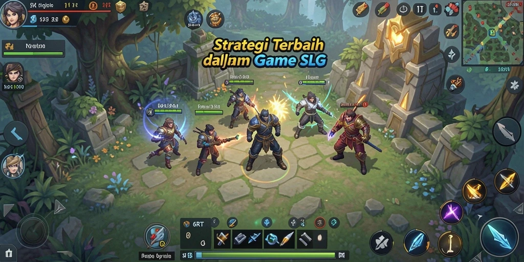 Tampilan gameplay 6RT yang menarik dan strategis.