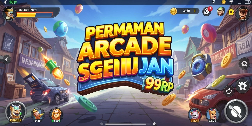 Tangkapan layar 99RP menampilkan gameplay menarik dan seru dari kategori arcade.