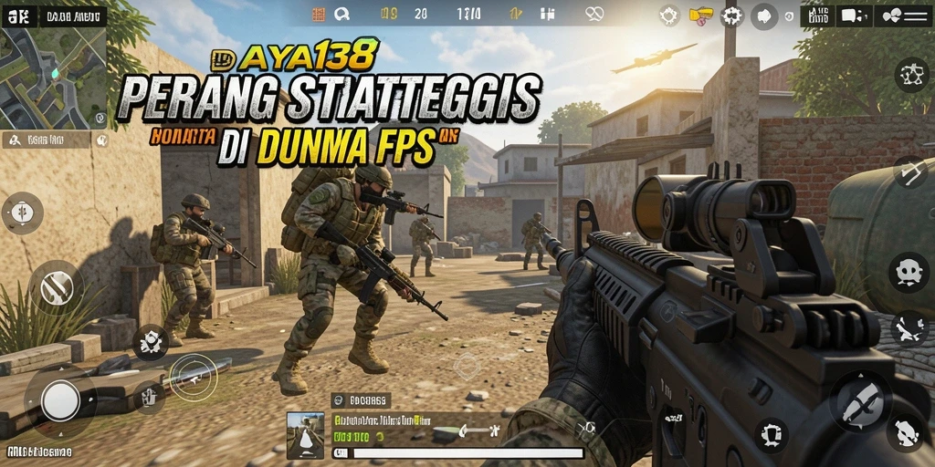 Tampilan ketegangan pertempuran dalam gameplay DAYA138.