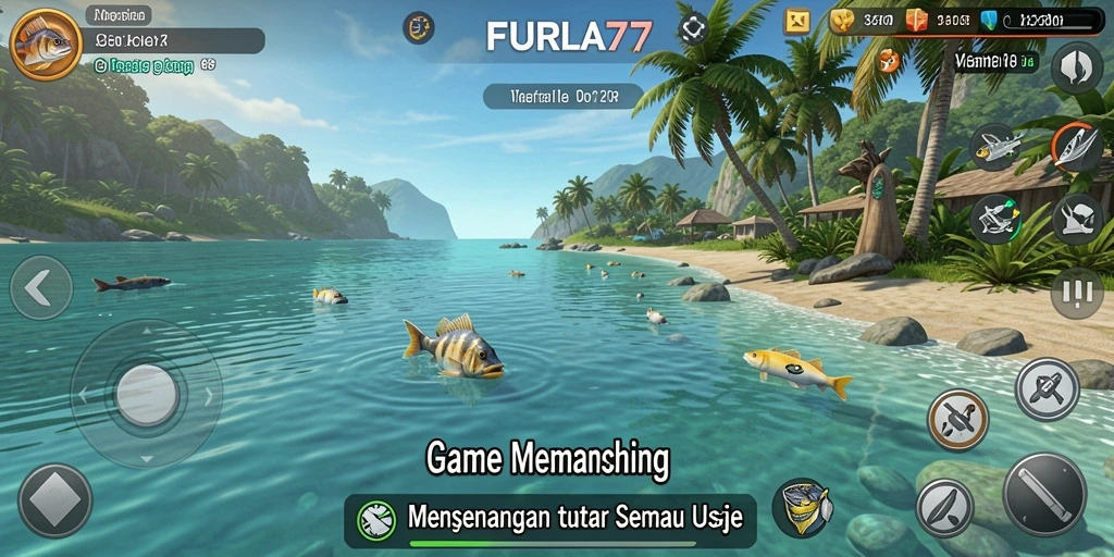 Tangkapan ikan besar di FURLA77 dengan grafis yang memukau.