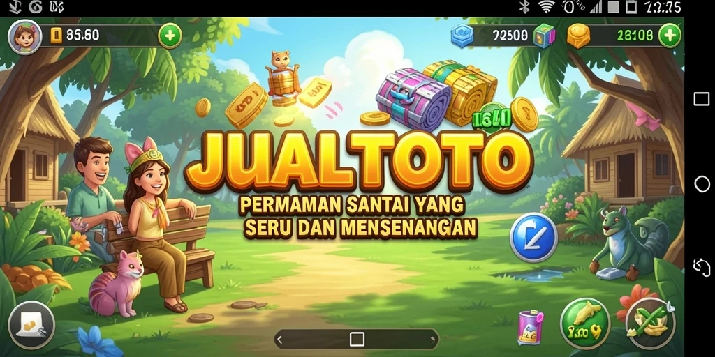 Tampilan gameplay JUALTOTO yang seru dan menarik.