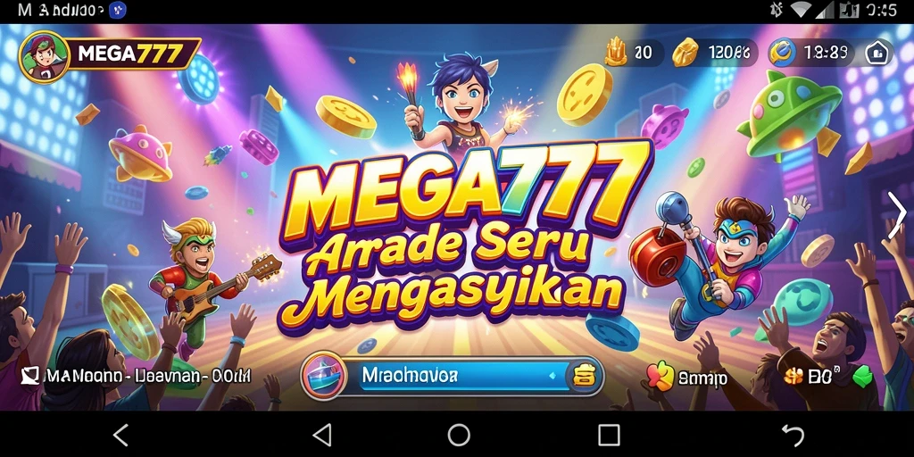Tangkapan layar MEGA777 menampilkan keseruan gameplay Arcade yang memikat.