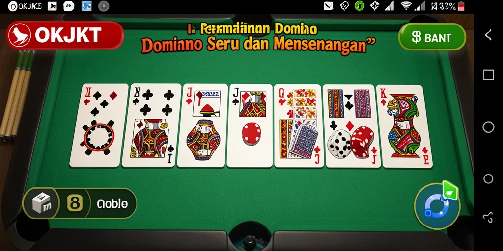 Tampilan gameplay yang menarik dalam OKJKT dengan suasana seru.
