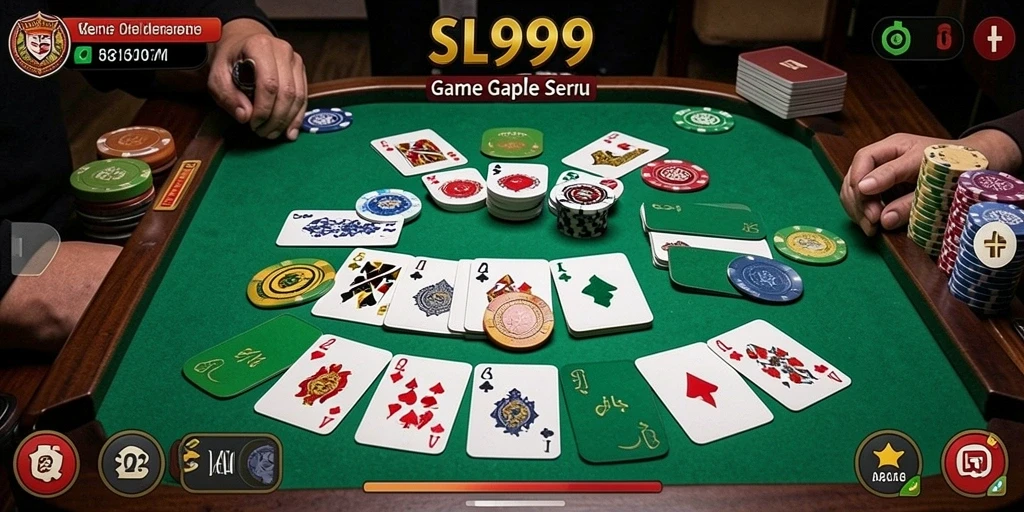 Tampilan gameplay SL999 yang penuh warna dan menarik.