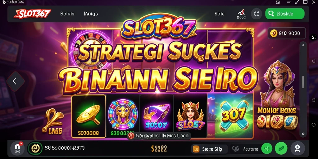 Tampilan gameplay SLOT367 yang menarik dan penuh strategi.